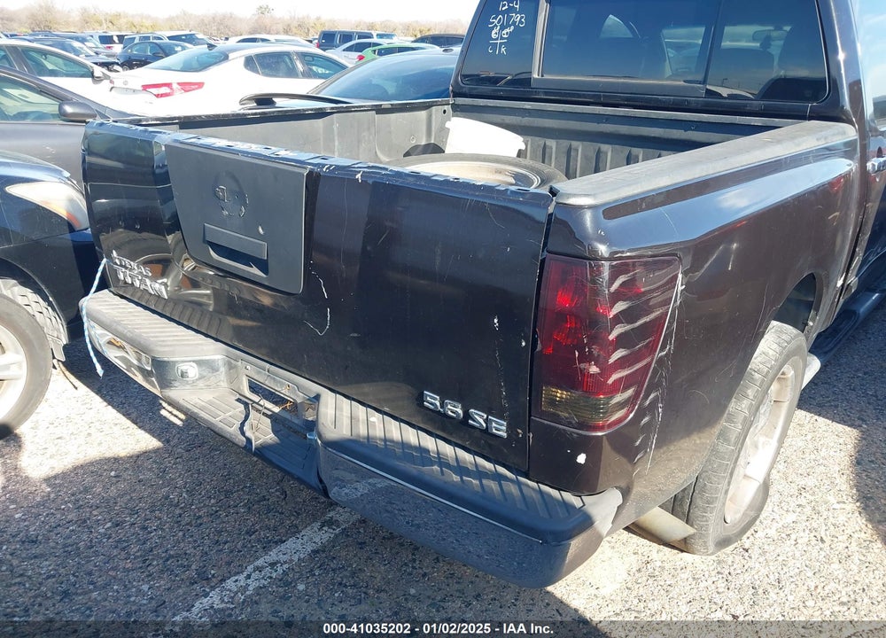 2006 NISSAN TITAN SE VIN: 1N6BA07A46N501793