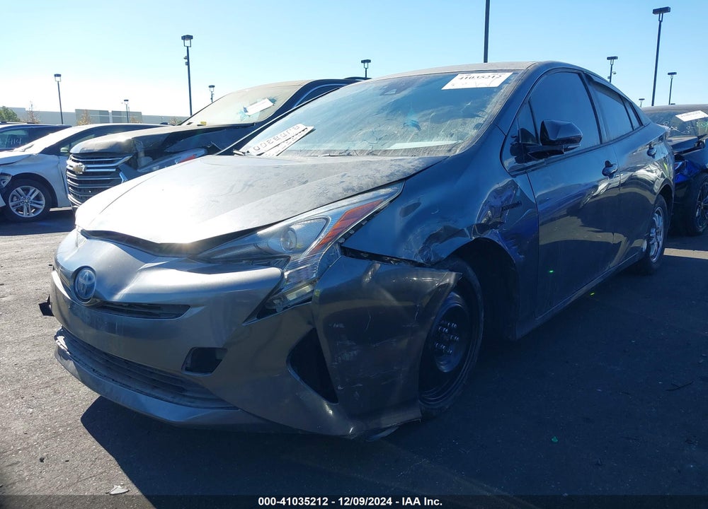 2017 TOYOTA PRIUS THREE VIN: JTDKARFU6H3037049