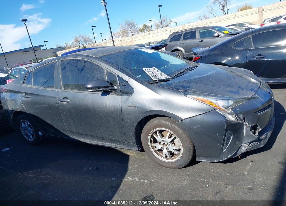 2017 TOYOTA PRIUS THREE VIN: JTDKARFU6H3037049
