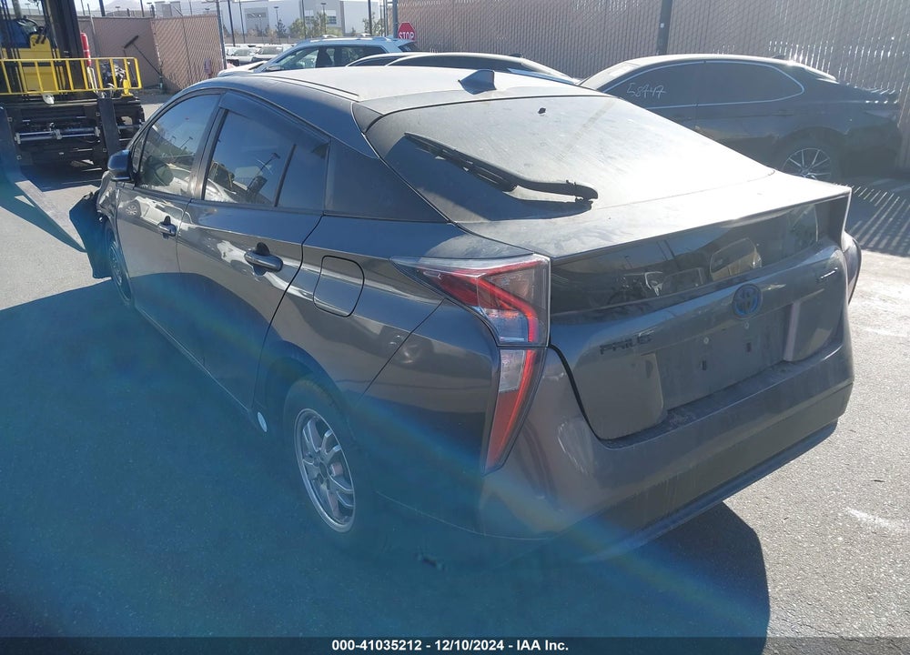 2017 TOYOTA PRIUS THREE VIN: JTDKARFU6H3037049