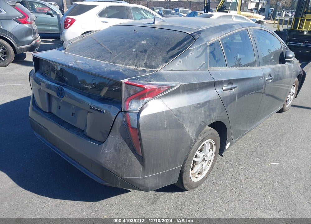 2017 TOYOTA PRIUS THREE VIN: JTDKARFU6H3037049