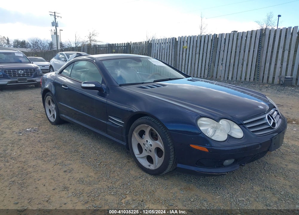 2005 MERCEDES-BENZ SL 500 VIN: WDBSK75F55F106567