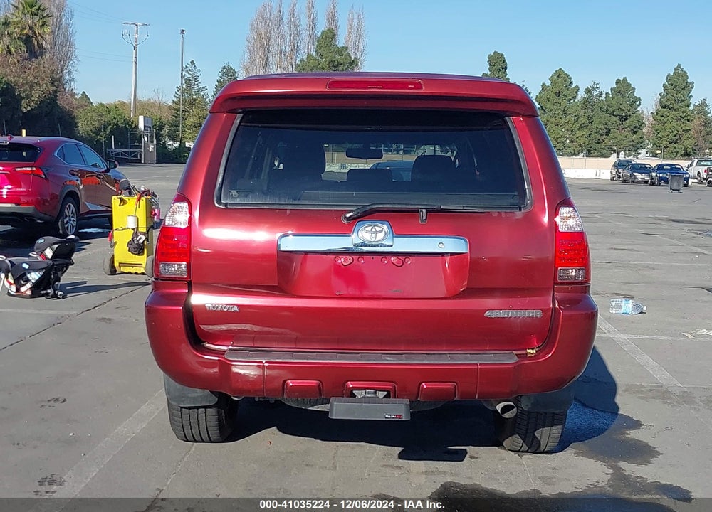 2006 TOYOTA 4RUNNER SR5 V6 VIN: JTEBU14R568062379