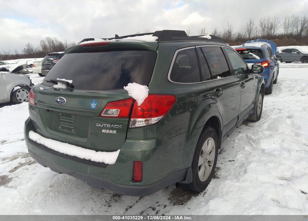 2011 SUBARU OUTBACK 2.5I LIMITED VIN: 4S4BRBKC6B3429707