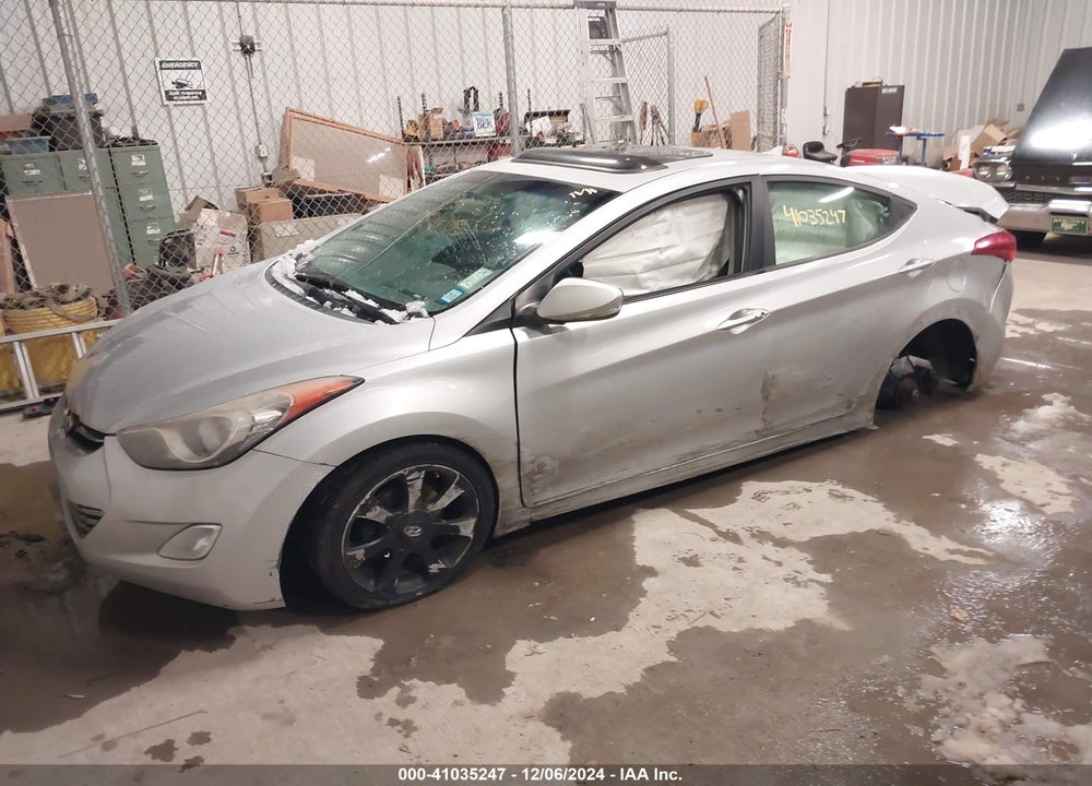 2013 HYUNDAI ELANTRA LIMITED VIN: KMHDH4AE7DU992711