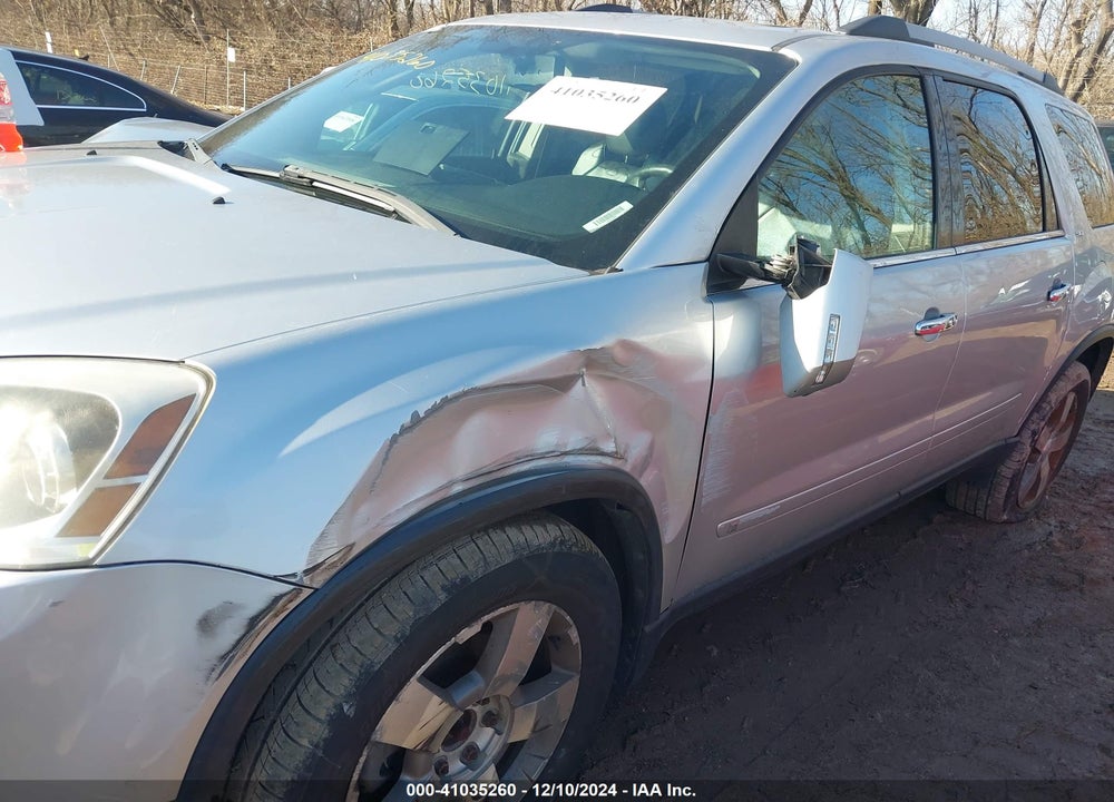 2010 GMC ACADIA SLT-1 VIN: 1GKLRMED4AJ137996