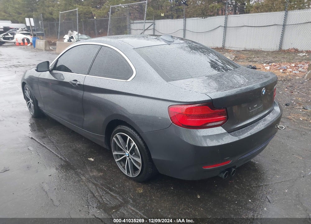 2019 BMW 230I VIN: WBA2J1C54K7D21519