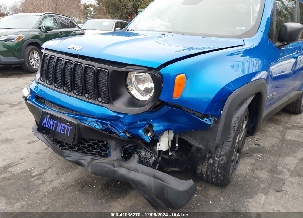 2020 JEEP RENEGADE STER FWD VIN: ZACNJAABXLPL77021