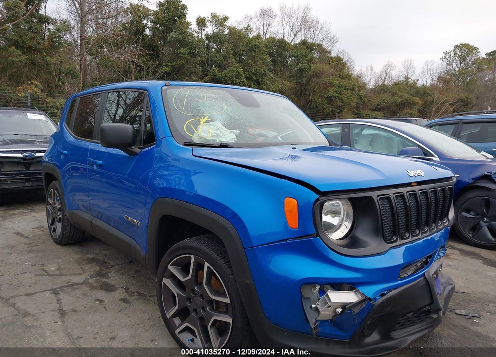 2020 JEEP RENEGADE STER FWD VIN: ZACNJAABXLPL77021