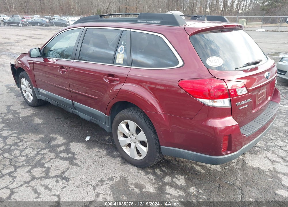 2011 SUBARU OUTBACK 2.5I LIMITED VIN: 4S4BRBJC1B3397492