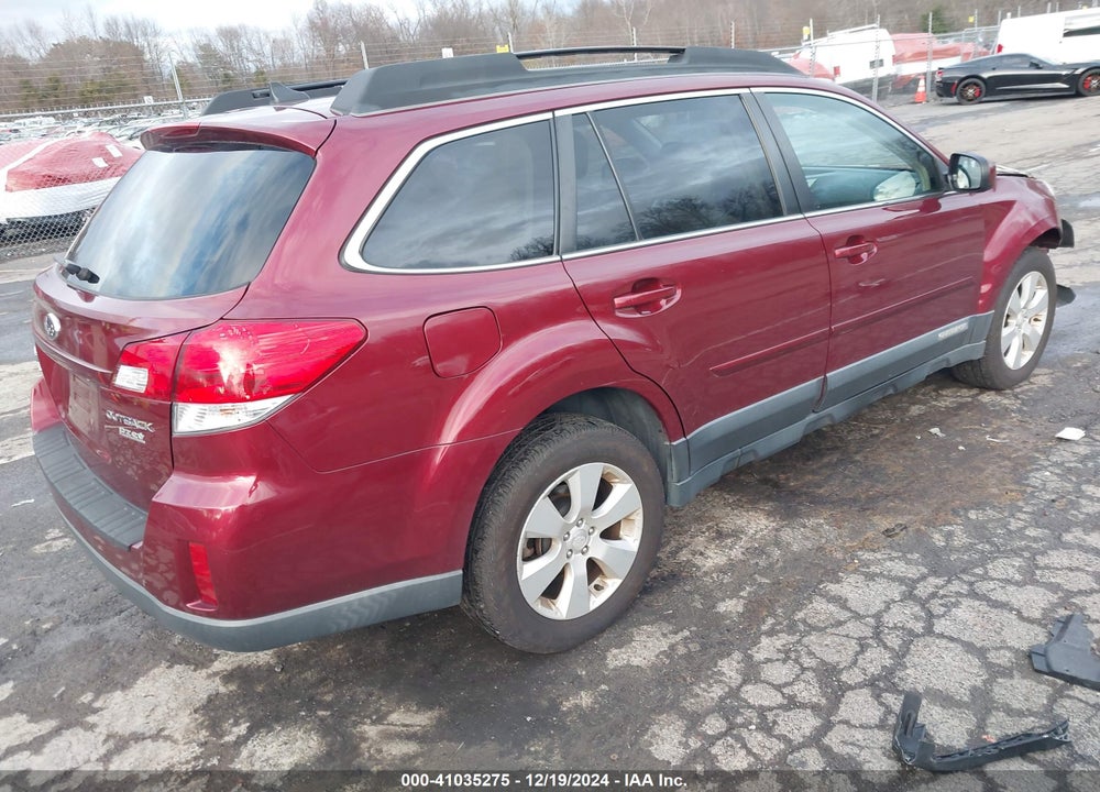 2011 SUBARU OUTBACK 2.5I LIMITED VIN: 4S4BRBJC1B3397492
