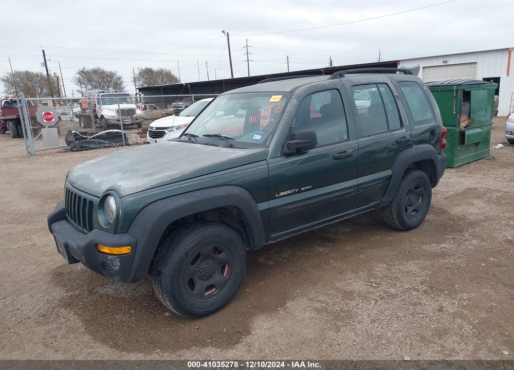 2003 JEEP LIBERTY SPORT VIN: 1J4GK48K93W512972