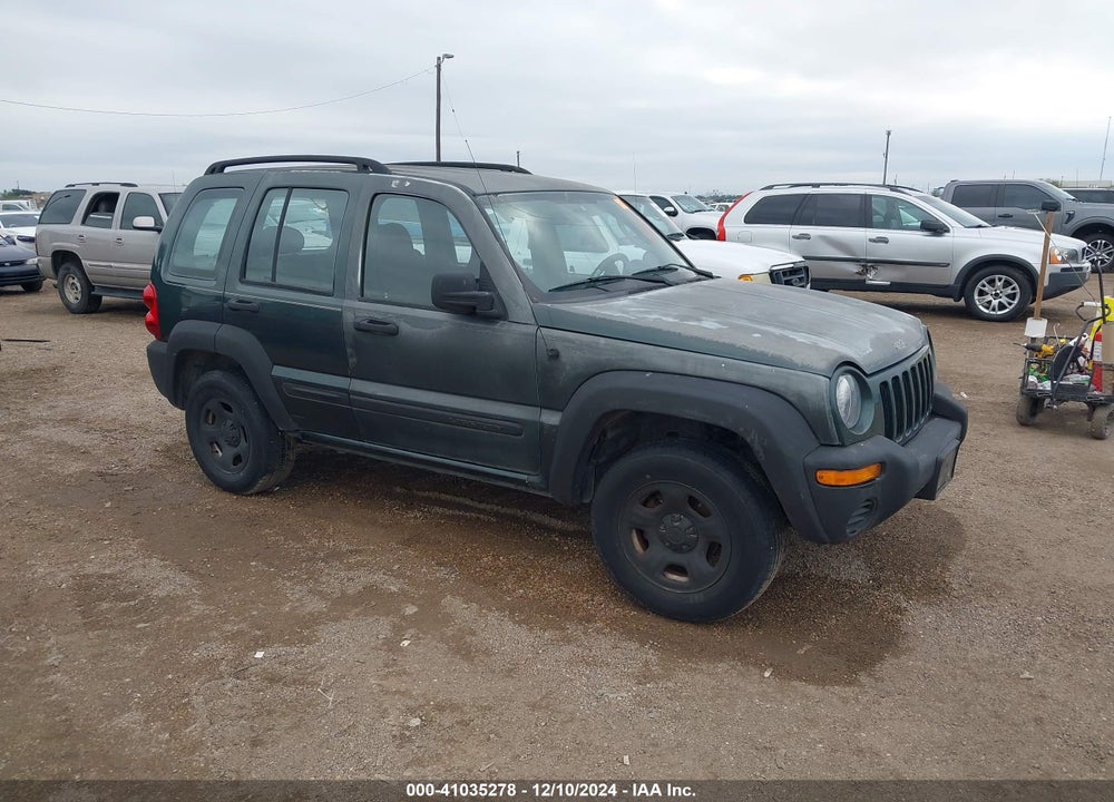 2003 JEEP LIBERTY SPORT VIN: 1J4GK48K93W512972