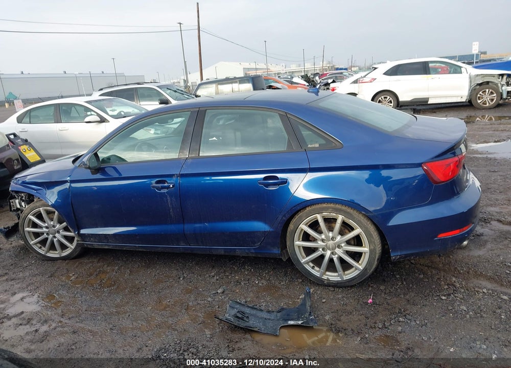 2015 AUDI A3 2.0T PREMIUM VIN: WAUBFGFF6F1140355