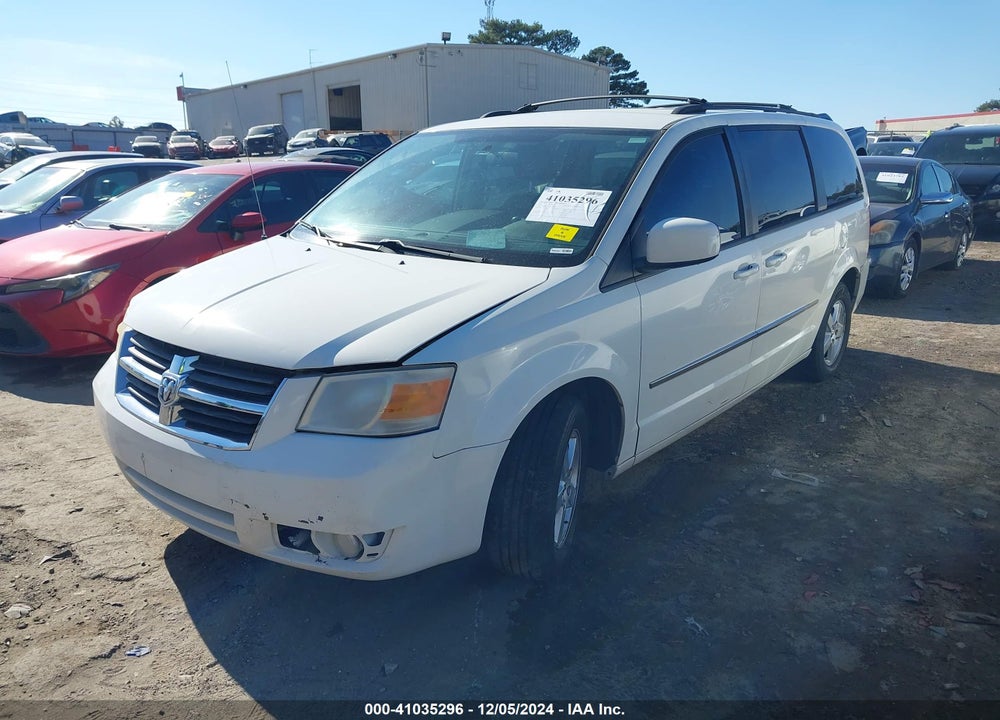 2010 DODGE GRAND CARAVAN SXT VIN: 2D4RN5D12AR496745