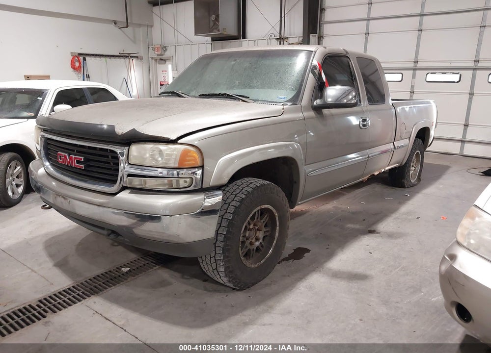 2002 GMC SIERRA 1500 SLE VIN: 2GTEK19T421188094