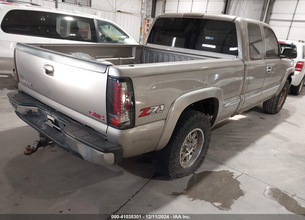 2002 GMC SIERRA 1500 SLE VIN: 2GTEK19T421188094