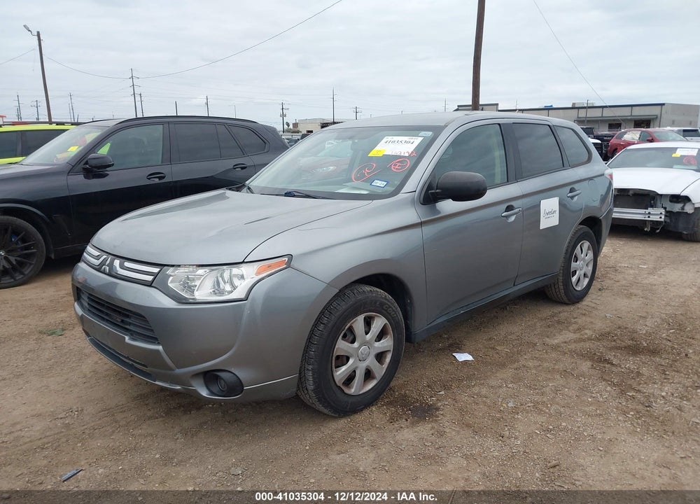2014 MITSUBISHI OUTLANDER ES VIN: JA4AD2A3XEZ010447