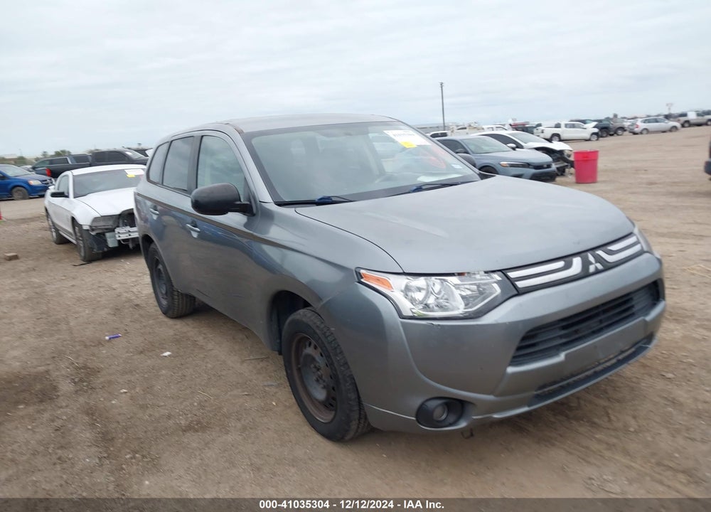 2014 MITSUBISHI OUTLANDER ES VIN: JA4AD2A3XEZ010447