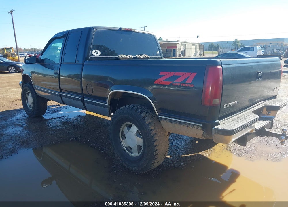 1998 GMC SIERRA 1500 SL WIDESIDE VIN: 1GTEK19R4WR511626