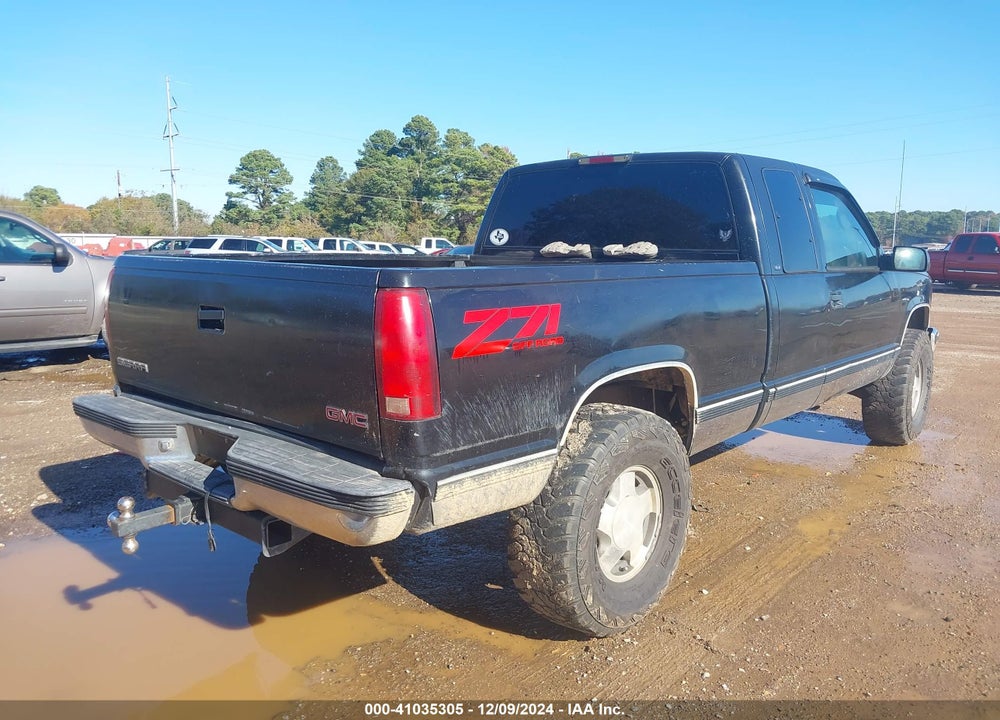 1998 GMC SIERRA 1500 SL WIDESIDE VIN: 1GTEK19R4WR511626