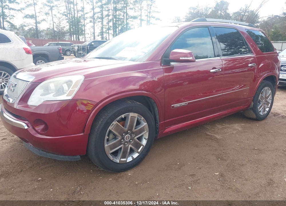 2011 GMC ACADIA DENALI VIN: 1GKKRTED1BJ332395