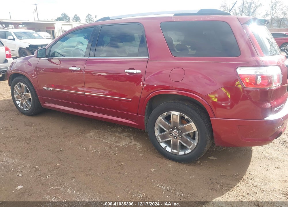 2011 GMC ACADIA DENALI VIN: 1GKKRTED1BJ332395