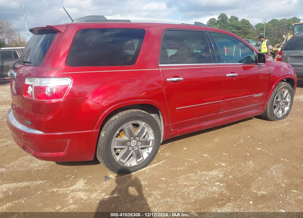 2011 GMC ACADIA DENALI VIN: 1GKKRTED1BJ332395