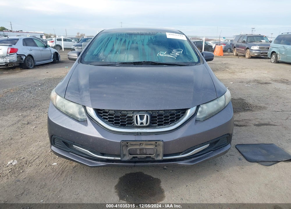 2014 HONDA CIVIC LX VIN: 19XFB2F59EE268840
