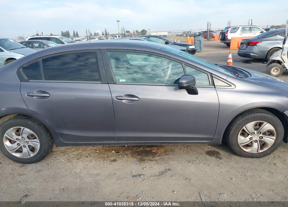 2014 HONDA CIVIC LX VIN: 19XFB2F59EE268840