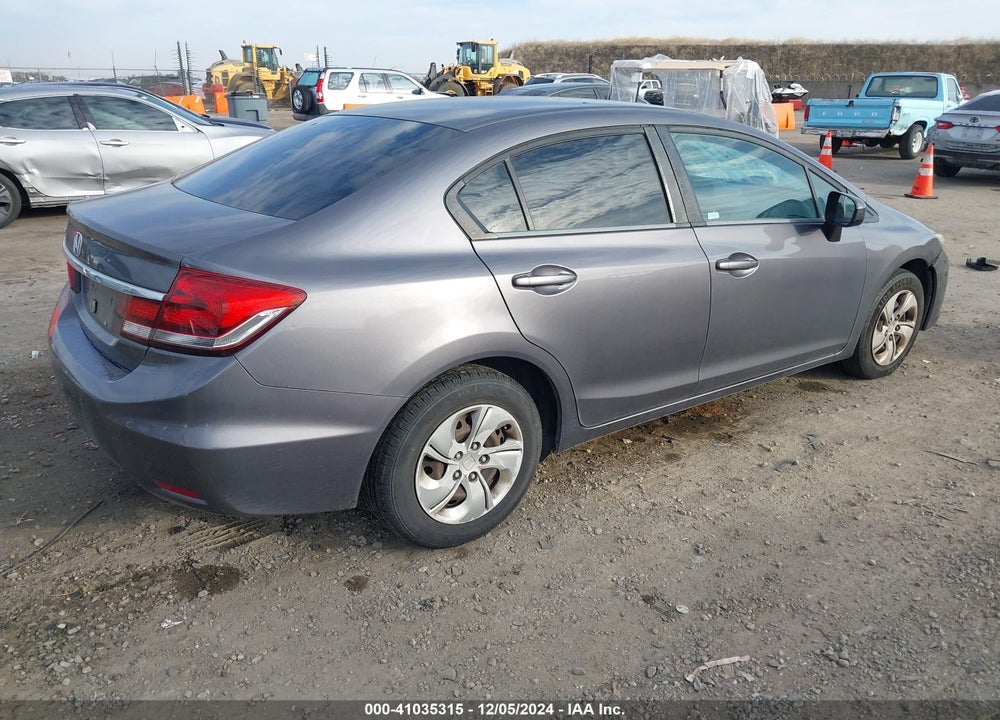 2014 HONDA CIVIC LX VIN: 19XFB2F59EE268840