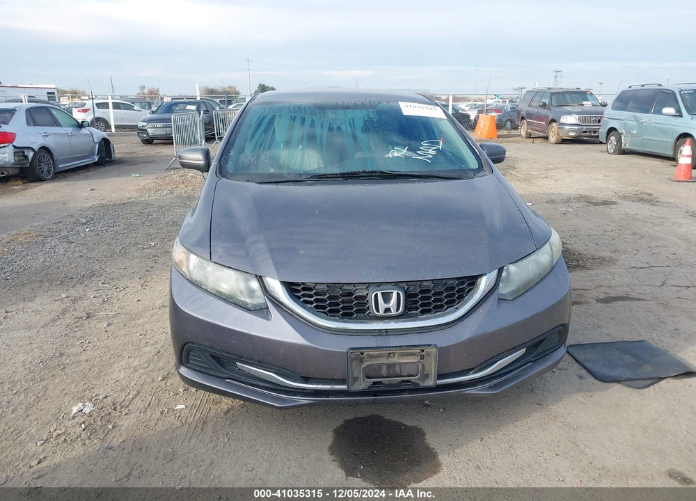 2014 HONDA CIVIC LX VIN: 19XFB2F59EE268840