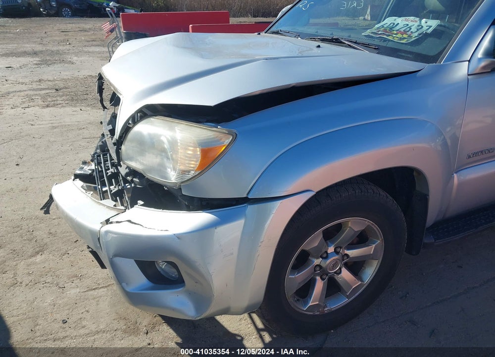 2007 TOYOTA 4RUNNER LIMITED V8 VIN: JTEBT17R178038810