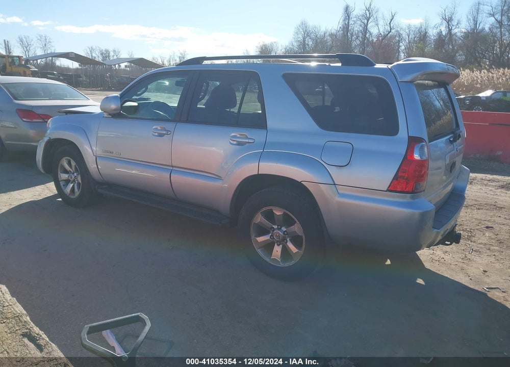 2007 TOYOTA 4RUNNER LIMITED V8 VIN: JTEBT17R178038810