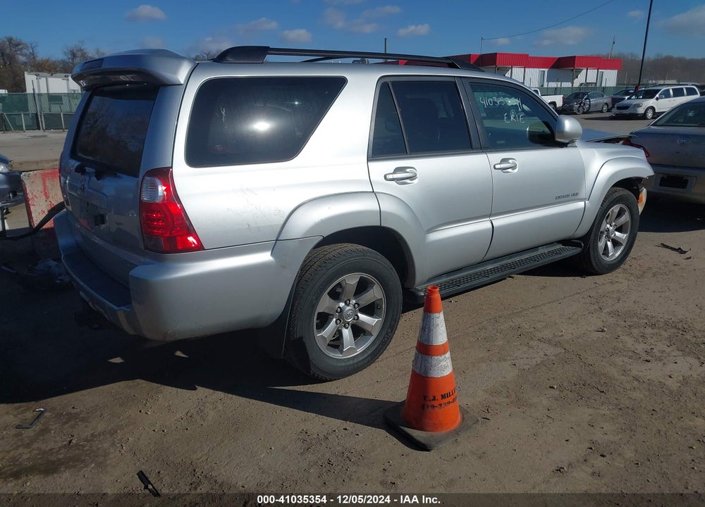 2007 TOYOTA 4RUNNER LIMITED V8 VIN: JTEBT17R178038810