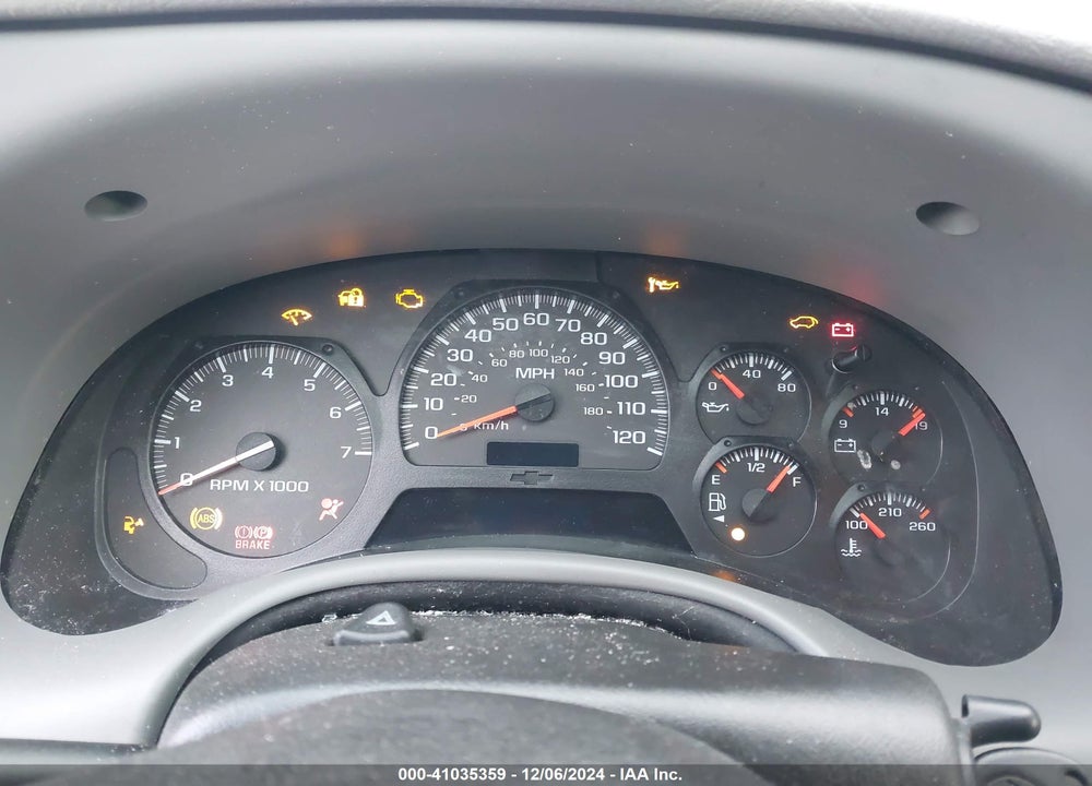 2005 CHEVROLET TRAILBLAZER LS VIN: 1GNDS13S852358562