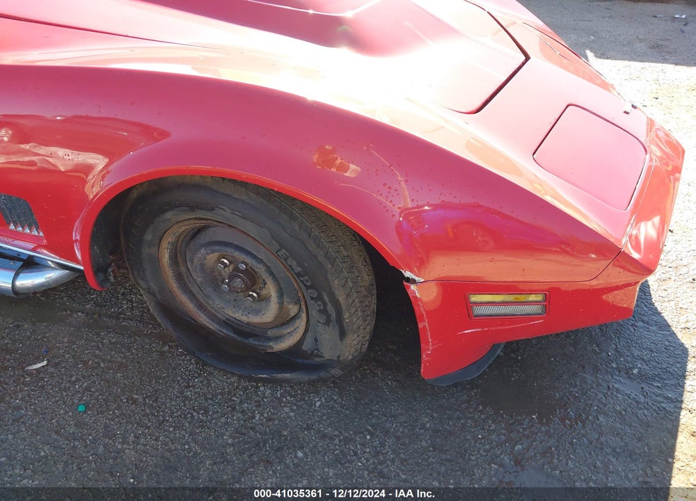 1980 CHEV CORVETTE VIN: 1Z878AS433545