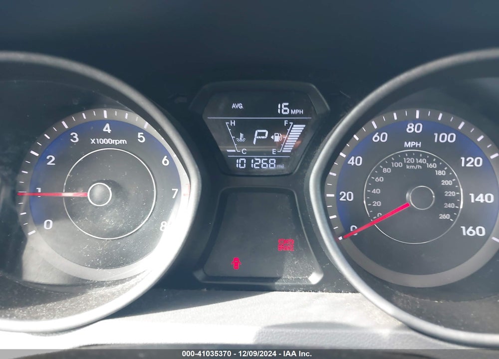 2016 HYUNDAI ELANTRA SE VIN: KMHDH4AE6GU584415