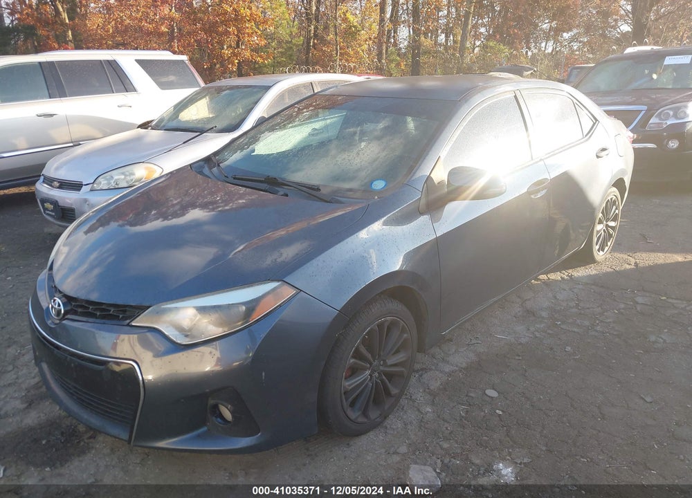 2014 TOYOTA COROLLA S PLUS VIN: 2T1BURHE8EC080517