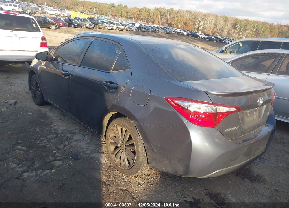 2014 TOYOTA COROLLA S PLUS VIN: 2T1BURHE8EC080517