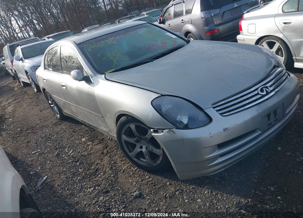 2003 INFINITI G35 LUXURY LEATHER VIN: JNKCV51E03M014045