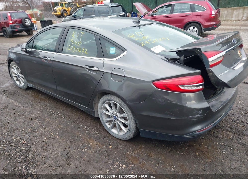 2017 FORD FUSION HYBRID SE VIN: 3FA6P0LU0HR233348