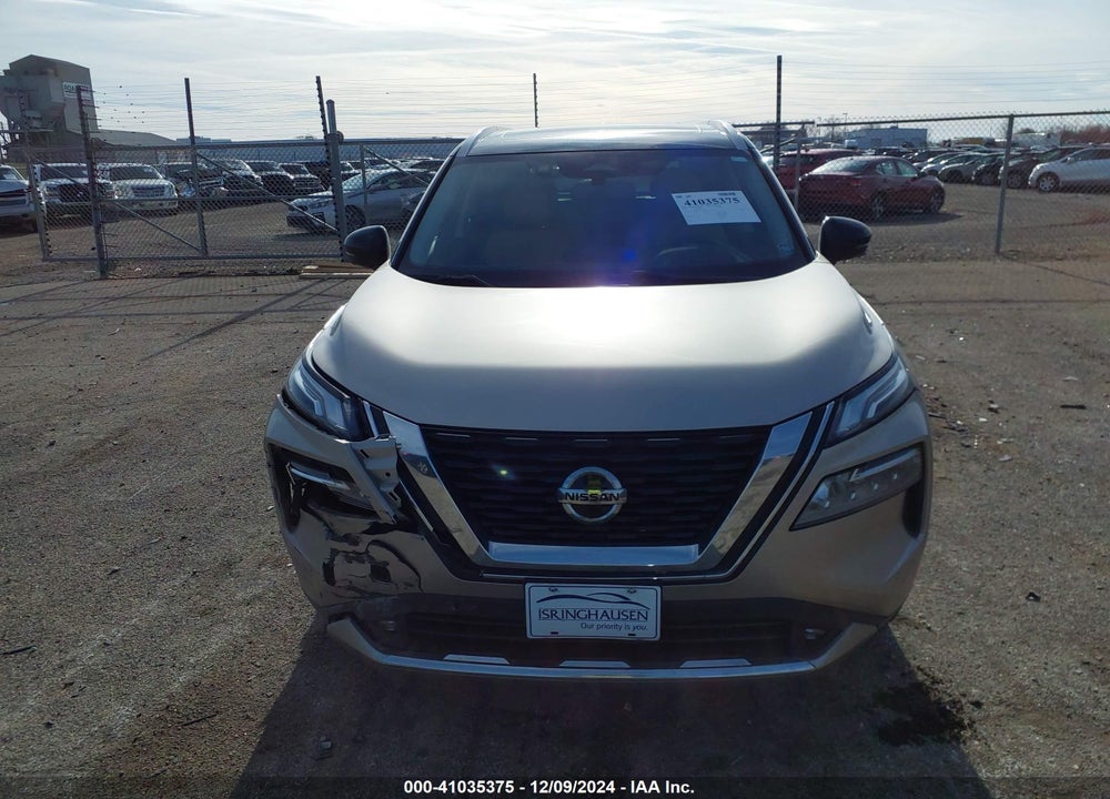 2021 NISSAN ROGUE PLATINUM INTELLIGENT AWD VIN: JN8AT3DD7MW301818