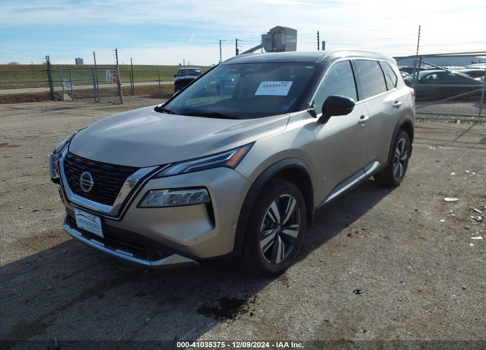 2021 NISSAN ROGUE PLATINUM INTELLIGENT AWD VIN: JN8AT3DD7MW301818