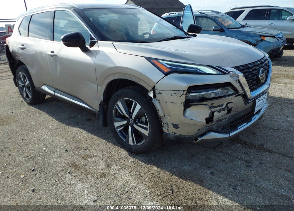 2021 NISSAN ROGUE PLATINUM INTELLIGENT AWD VIN: JN8AT3DD7MW301818