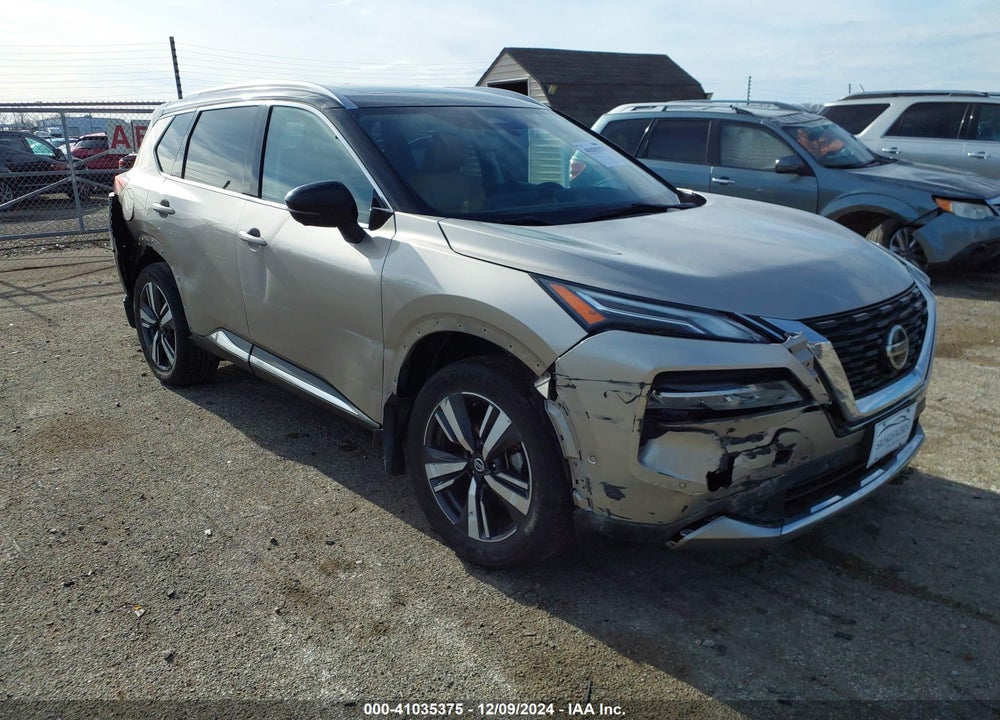 2021 NISSAN ROGUE PLATINUM INTELLIGENT AWD VIN: JN8AT3DD7MW301818
