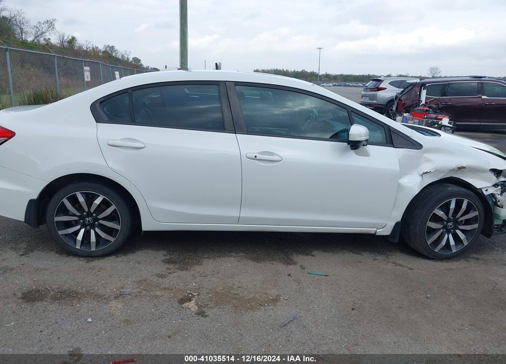 2015 HONDA CIVIC VIN: 19XFB2F91FE010462