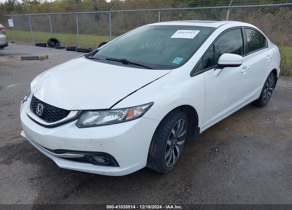 2015 HONDA CIVIC VIN: 19XFB2F91FE010462