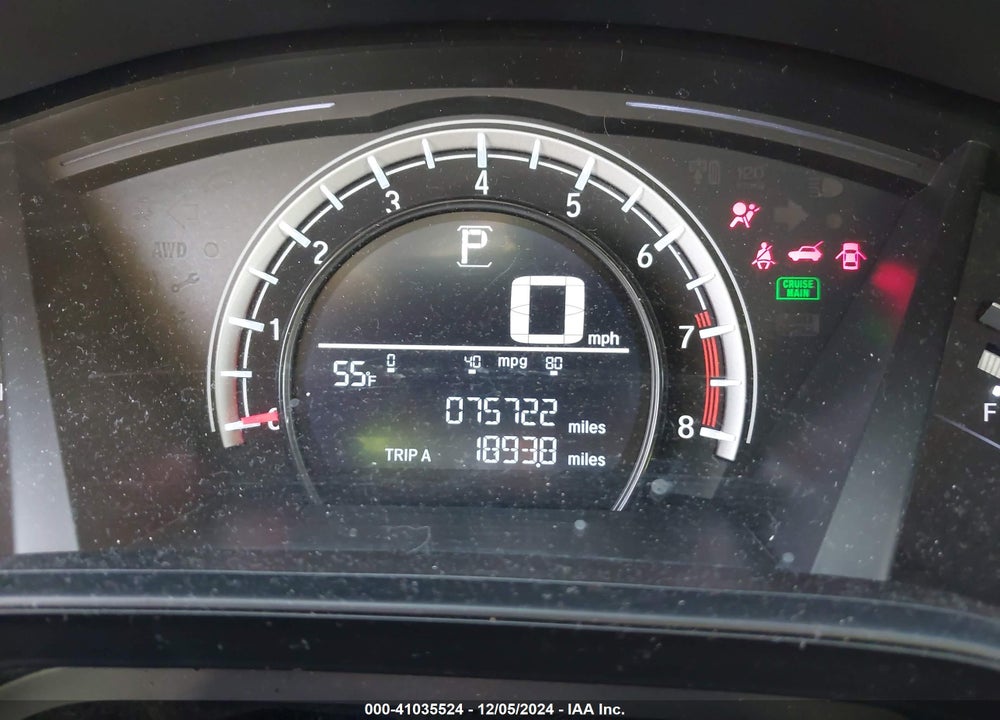 2019 HONDA CR-V LX VIN: 5J6RW5H39KL003931