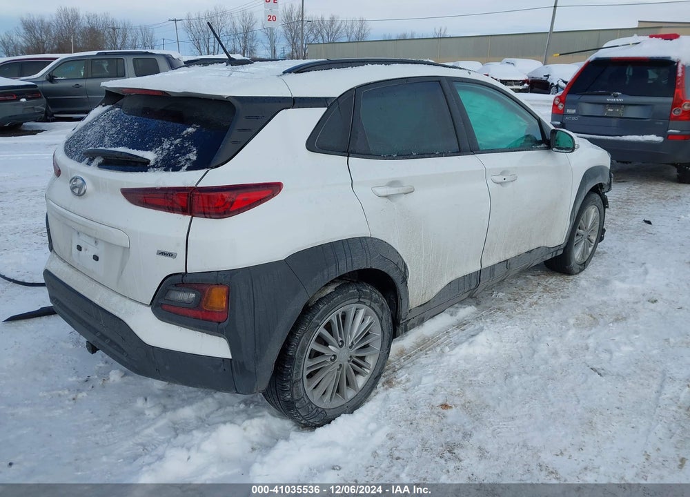 2021 HYUNDAI KONA SEL VIN: KM8K2CAA4MU744609